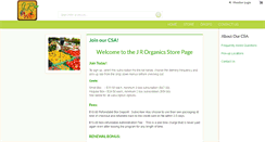 Desktop Screenshot of jrorganics.csaware.com
