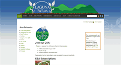 Desktop Screenshot of lagunafarm.csaware.com